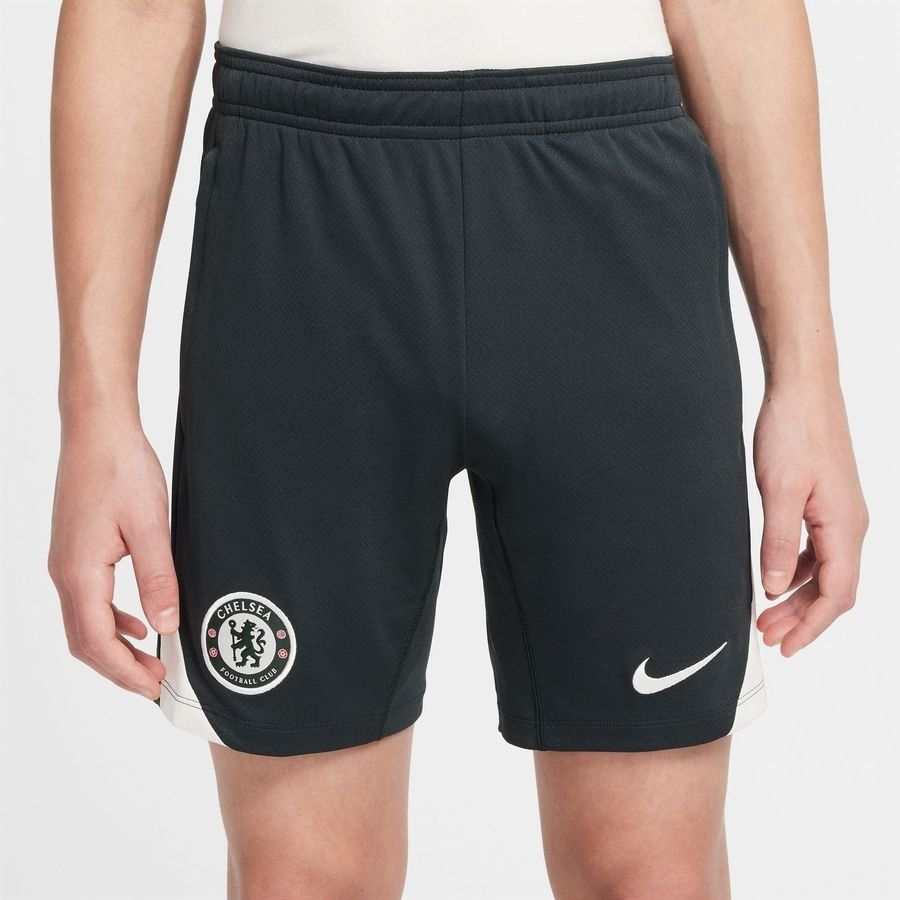 Chelsea Training Shorts Dri-FIT Strike - Outdoor Green/Outdoor Green/Phantom Marl Kids-SoccerKits Hub | Buy Soccer Jerseys Online